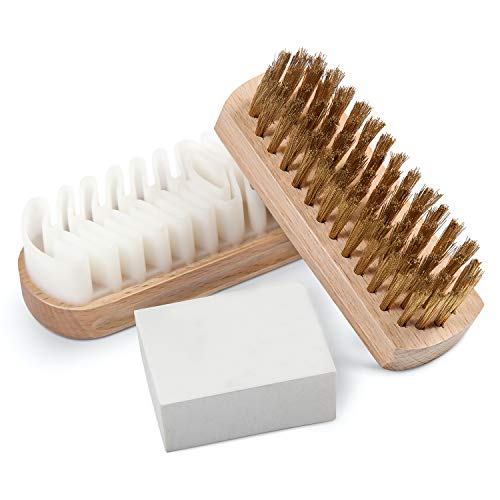 Almost Done Suede Brush Nubuck Cleaner Crepe Brush and Suede Eraser Set
