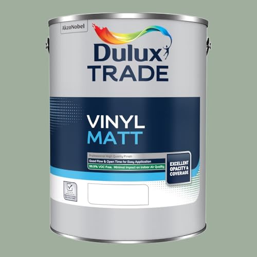 DULUX TRADE VINYL MATT SAGE GREEN 5L