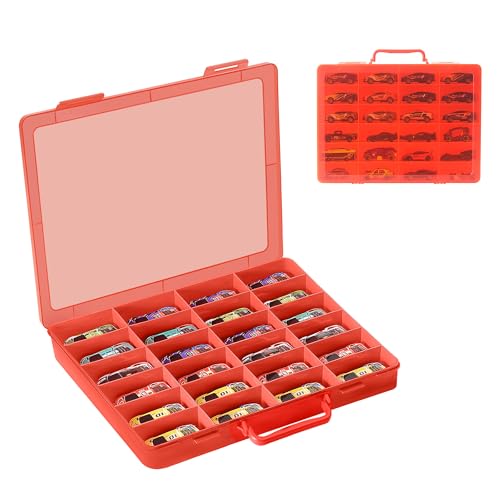 Boîte de rangement pour voiture Hot Wheels : idéal pour ranger la chambre après une course d'allumettes