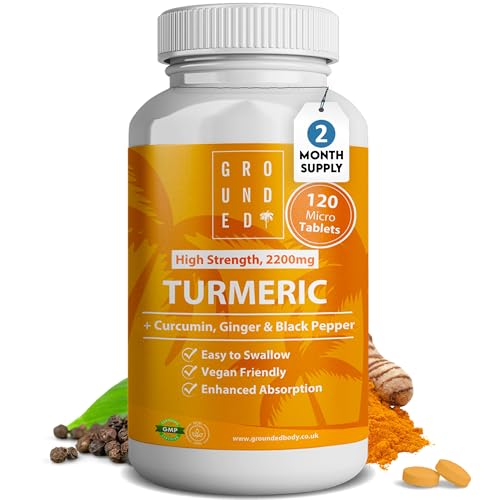 Grounded Turmeric Tablets 2,200mg