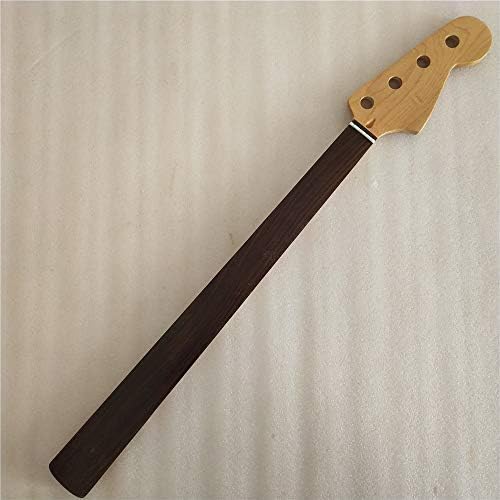 Maple 20 Fret FRETLESS Precision Bass style Guitar Neck Replacment Gloss finished