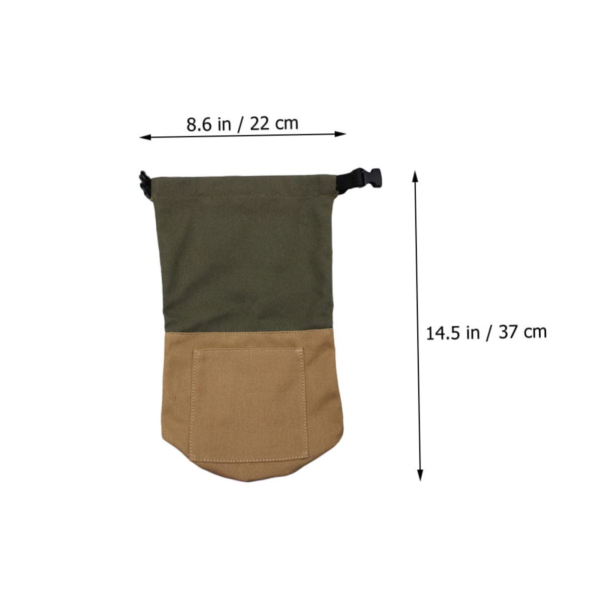 Toyvian Retro Canvas Oil Lamp Storage Bag Portable Kerosene Lamp Organizer for Camping Durable Scratch Design Lightweight Convenient for Outdoor Use