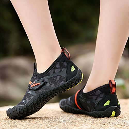 Image of UBFEN Water Shoes for Kids Boys Girls Aqua Socks Barefoot Beach Sports Swim Pool Quick Dry Lightweight Toddler Little Big Kid