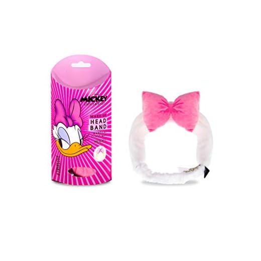 MAD Beauty Disney Mickey & Friends - Diademas De Maquillaje, Daisy Duck, 16 Unidad