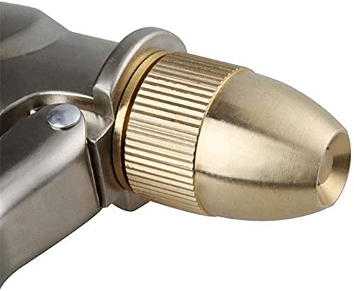Manguera de jardín, boquilla extensible, pistola de agua de metal de alta presión, pistola de agua para lavado de coche, pistola de agua doméstica, manguera telescópica, juego de riego de