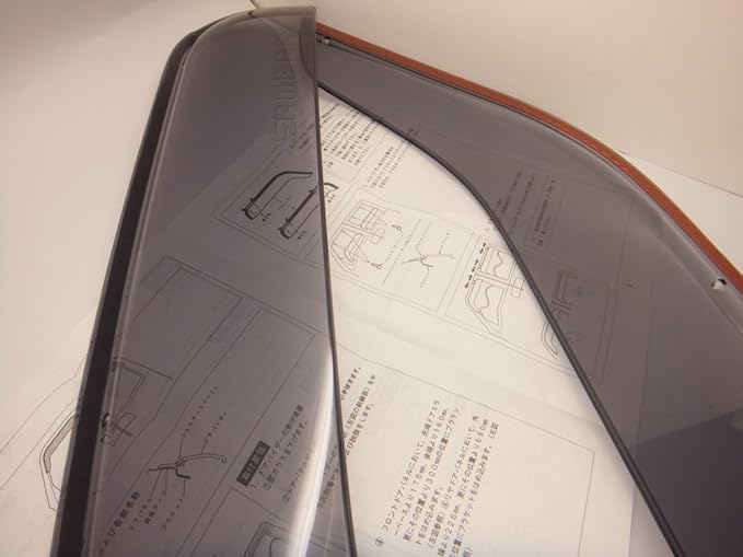 スバル向け サンバートラック(型式TT用)ワイドアクリルバイザー左右MN Amazon | スバル向け サンバートラック(型式TT用)ワイドアクリル
