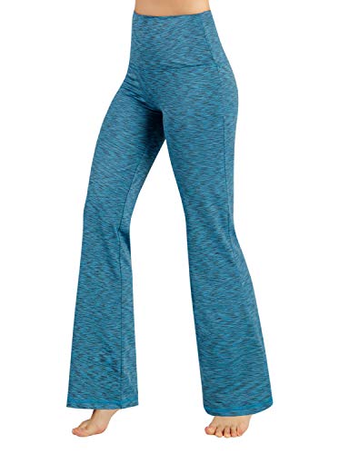 ODODOS Women's Bootcut Yoga Pants: Tummy Control & Non-See Through for Gym & Workout Sessions