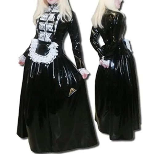 Cosplay de sirvienta con cerradura y delantal解决聚会装扮难题 2