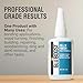 GluBoost Fill n’ Finish Pro Formula – Self-Leveling, Flexible, Clear Wood Filler for Cracks, Dings, and Repairs – Interior Pore and Wood Grain Filler for Finishing and Repair – 2 oz Solution
