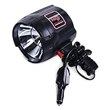 GOODSMANN 2000 Lumen HID Spotlight Floodlight for Boating Fishing Marine Hunting Camping Hiking