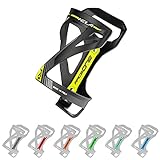 P4B | Flaschenhalter für Ihr Fahrrad in Black/Yellow Fluo - KELA | Flaschenhalter Fahrrad gelb |3 Verschiedene Wege um die Flasche einzufügen | Sehr Robustes Material | Mit Befestigungsschrauben