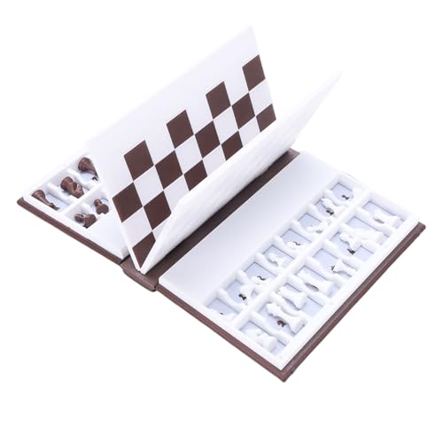 Jeu d'échecs portable magnétique rigide et échiquier compact imprimé en 3D