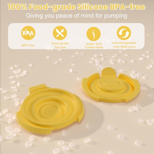 Membranas de silicona compatibles para extractores Medela miniatura 3