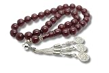 Sükrü Baba Tesbih 33 rosario islamico di preghiera Faturan Misbaha Amber Prayerbeads Bakalite tasbeeh Tasbih Turkish Kehribar ambra collana preghiera natura Ay Yildiz Türkiye Osmanli istanbul rosso