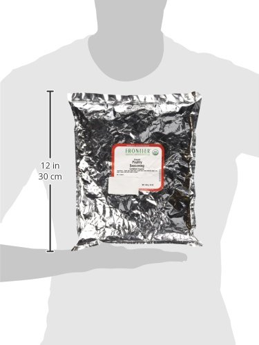 Miniatura 2 de Frontier - Condimento para aves de corral certificado orgánico, bolsa de 16 onzas