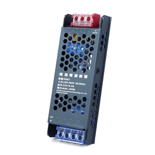 Akirius スイッチング電源 小型 超薄 静音 電源トランス