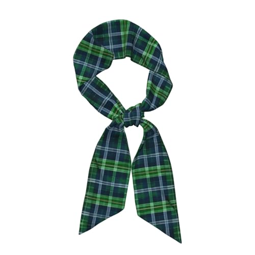 FKGKDF Foulard tendance et léger pour femme Motif tartan écossais Bleu