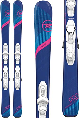 Rossignol Experience Pro/Kid-X 4 Ski Package Girl's Sz 110cm