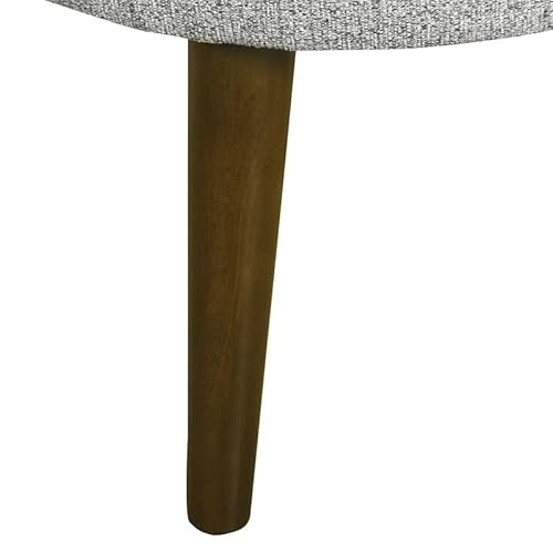 Homepop K7478-F2232 Ottoman, Ash Grey #TOP5