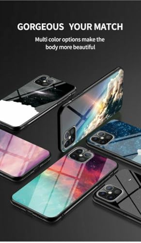Coque Oppo Reno 12 5G silicone dos verre rigide motif étoiles antichoc - 6