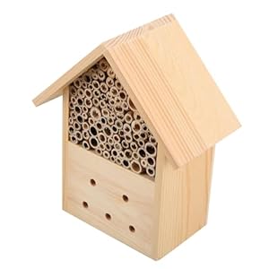 ANDRESLAD Bienenhaus Insektenhotel Holzdeko