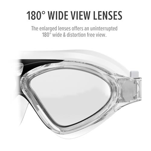 Image of OutdoorMaster Swim Mask - Wide View Swimming Mask & Goggles Anti-fog Waterproof