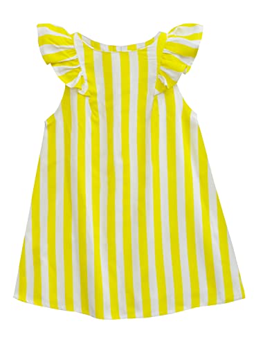 Image of A.T.U.N Girl's Cotton Skater Knee-Length Casual Dress