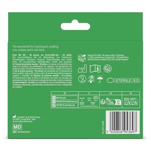 Healthcare by Amazon - Erste-Hilfe-Set, 56 Teile, Grün (Früher eine Marke von Amazon Basic Care, identisches Produkt) – Ansicht 6