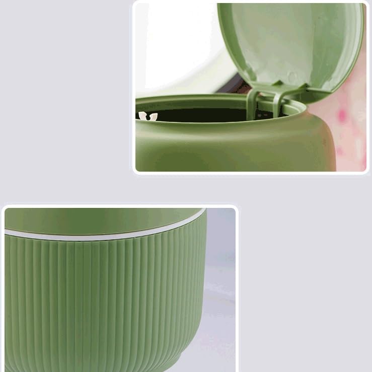 Cubo de basura para el hogar pequeño ideal para mesita de noche 6