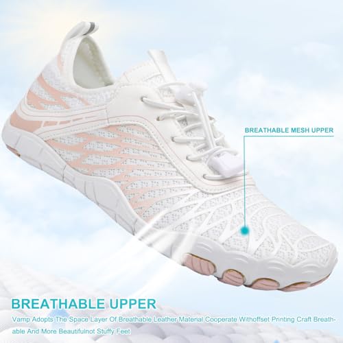 Xianfengniao Hike Barefoot Water Shoes for Men Women Anti-Slip BreathableSport Adventure