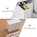 Angoily Japanese Style Multi-Functional Storage Box for Home and Office Creative Desktop File Organizer Lid Decorative Sundries Storage Container for Kitchen and School
