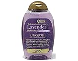 Ogx Shampoo Lavender Platinum Tone Reviving 13 Ounce (385ml) (3 Pack)