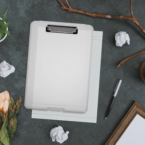 Boîte de rangement avec compartiment SEWACC pour documents de bureau et école - 4
