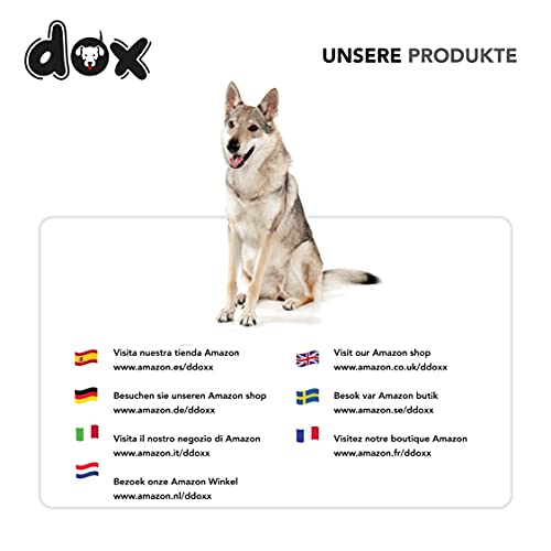 DDOXX Reflektierendes Airmesh Step-In Hundegeschirr - Verstellbare Brust Welpengeschirr für alle Größen - XL (Braun)