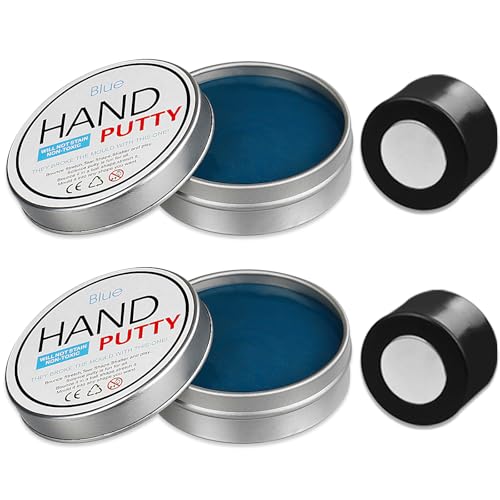 JOYPRO 2 Pack Magnetic Putty, Super Magnetic Space Putty Slime Toy Stress Reliever for Boys Girls Adults for Fun (Blue)