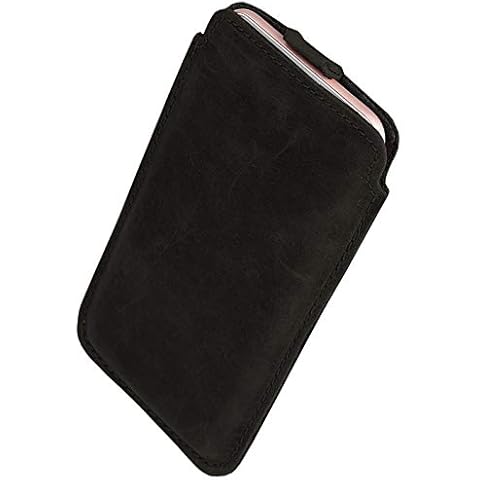Genuine Leather Phone Case for Samsung Galaxy and iPhone Cover