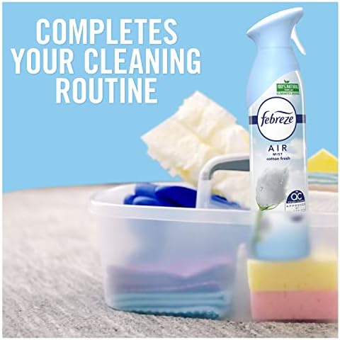 Febreze Air Freshener Spray, Odour Eliminator and Bathroom Freshener, Citrus, 1.8 Litre (300 ml x 6)