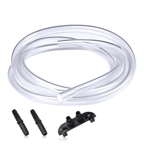 BOUYAO Drain Hose Extension for Nugget & Opal Ice Maker, Ice Maker Parts Cleaning Kit Fit for Ice Maker with 1/4'' ID Draining Hoses