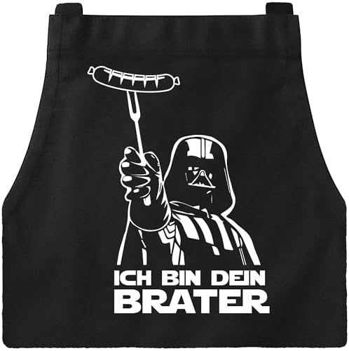 DXDXDXD Grillschürze für Männer Kochschürze Herren Schürze, lustig Grill schürze für Männer küchenschürze Herren mit 4 Taschen