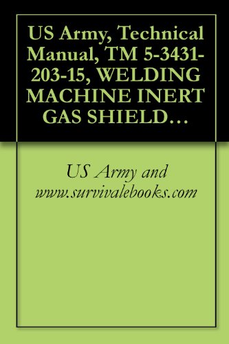 US Army, Technical Manual, TM 5-3431-203-15, WELDING MACHINE INERT GAS SHIELDED TRANSFORMER, 300 AMP, 10 TO 400 AMP, AC, STR POLARITY, 10 TO 300 AMP DC, ... MODEL M AC/DC T134) (FSN 3431-862-6670)