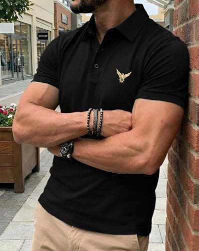 Image of AUSK Polo T-Shirt for Men || Half Sleeves Neck Polos Men Tshirt
