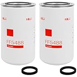 2PCS FF5488 Fuel Filter Compatible with Cummins ISC ISM ISL ISLE Diesel Engines for Freightliner,
