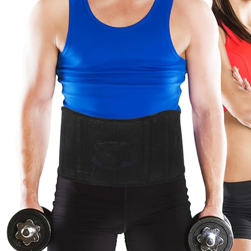 Ceinture lestée polyester robuste pour musculation et force hommes