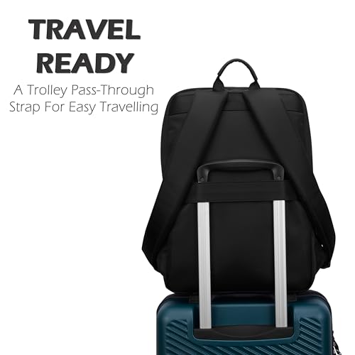 Image of Lavie Luxe Women's Zenia Laptop Backpack | Fashion Backpack for Work | Ladies Purse | Stylish Shoulder Bag | Gift For Women