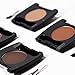 Palladio Brow Powder for Eyebrows, Soft and Natural Eyebrow Powder with Jojoba Oil & Shea Butter, Helps Enhance & Define Brows, Compact Size for Purse or Travel, Includes Applicator Brush, Taupe