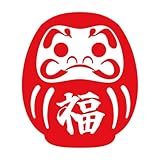 ぺた本舗 【全5色】カッティングステッカー「ダルマ 福」