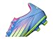 Adidas, Unisex, F50 Club Firm Ground/Multi Ground Soccer Cleats, Blue Fusion/Lucid Lemon/Lucid Pink, Mens 8.5, Womens 9.5, Medium