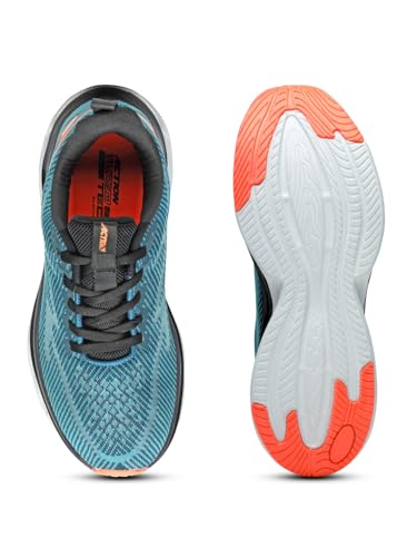 Image of Action | Athleo | TURBO-1104 | Men's | Lace-Up | Running | Shoes | Trendy | Lightweight | Comfortable | Durable | Sports | Shoes