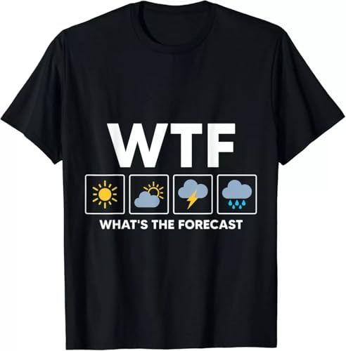 Weather Forecast weatherman Meteorology Funny Meteorologist Gift Unisex T-Shirt