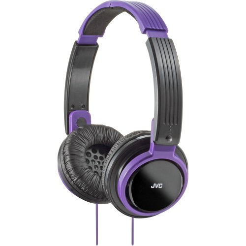 JVC Ha-S200-V Violet casque audio léger pour les trajets quotidiens et le bureau
